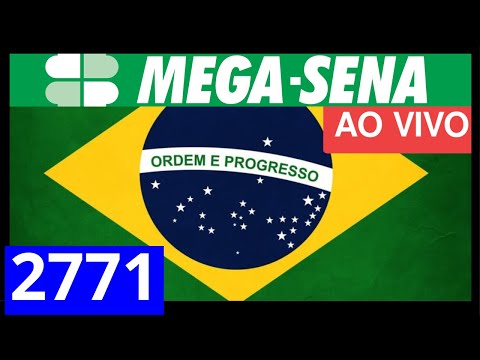 Resultado da Mega Sena Concurso 2771- AO VIVO