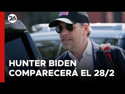 EEUU | Hunter Biden comparecerá ante los Republicanos el 28 de febrero