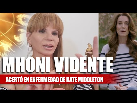 Mhoni Vidente acertó en enfermedad de Kate Middleton