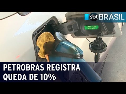 Apesar da queda de 10%, Petrobras alcança segundo maior lucro da história | SBT Brasil (08/03/24)