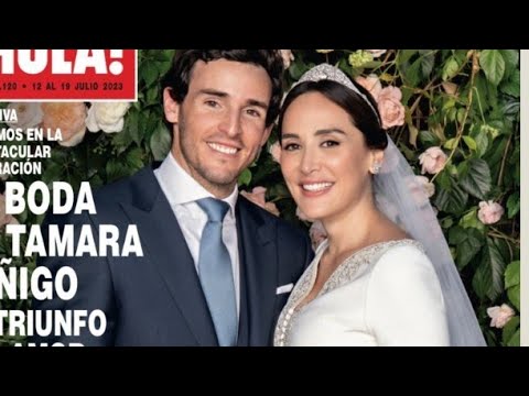 El vestido de novia de Tamara Falcó y la boda con Iñigo Onieva y su triste secreto