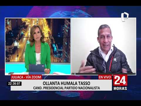 Ollanta Humala: No me aprovecharía del poder para dar beneficios a mis seres queridos