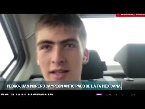 Pedro Juan Moreno campeón anticipado de la F4 mexicana - Telemedellín