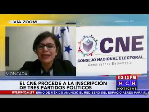 Honduras: CNE inscribe tres nuevos partidos políticos, PSH, TSH y LIDERH