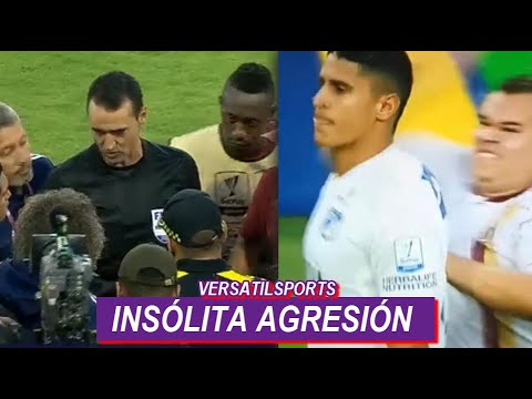 ASI FUE LA AGRESION a DANIEL CATAÑO por PARTE de un HINCHA TOLIMA vs MILLONARIOS