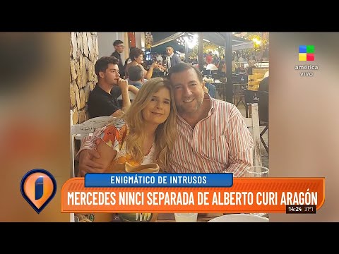 Mercedes Ninci separada de Alberto Curi Aragón