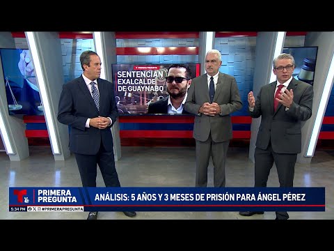 Primera Pregunta: Más de 5 años de cárcel para Ángel Pérez