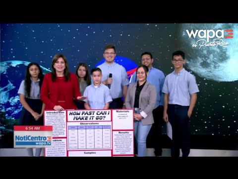 Ciencia y Meteorología: Estudiantes sueñan con viajar a la NASA