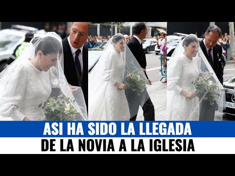 VÍDEO: Así ha sido La LLEGADA de TERESA URQUIJO a la IGLESIA para CASARSE con el ALCALDE DE MADRID