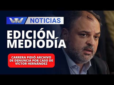 Edición Mediodía 29/02 | Carrera pidió archivo de denuncia por caso de Víctor Hernández