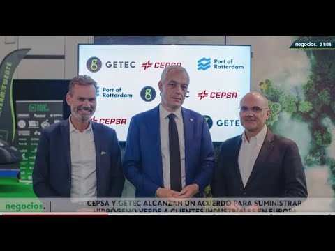 CEPSA y GETEC alcanzan un acuerdo para suministrar hidrógeno verde a clientes industriales en Europa