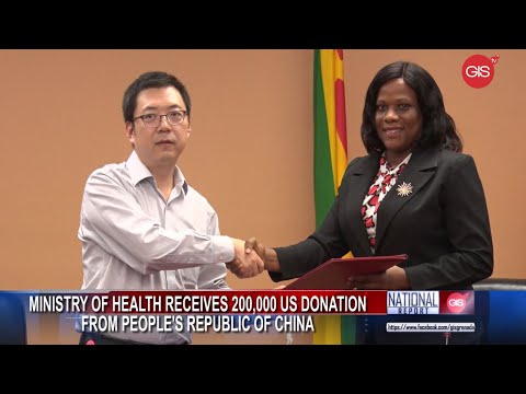 Ministry of Health receives $200,000 US donation from China - Sept 13th, 2022