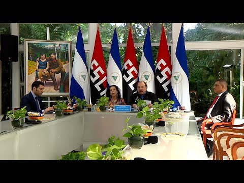Presidente de Nicaragua llama a crear un mundo de paz y entendimiento