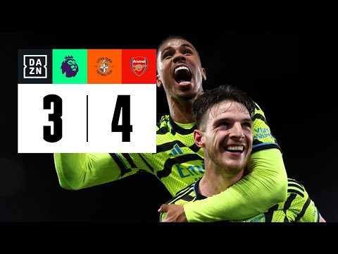 Luton Town vs Arsenal (3-4) | Resumen y goles | Highlights Premier League