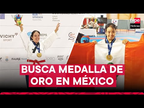 Campeona de para taekwondo busca apoyo para viajar y competir en México