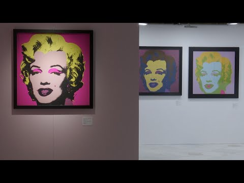 Muestra recorre la mirada pop de Andy Warhol en su producción artística