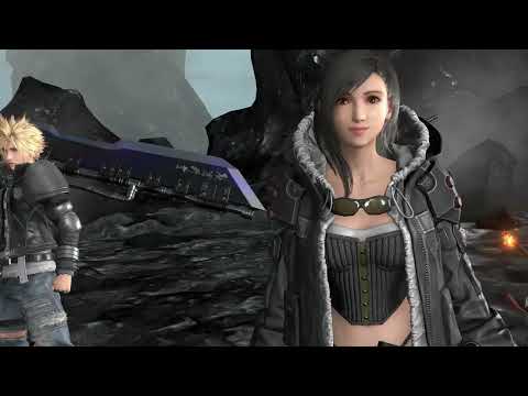 【FF7EC】CRASHバハムート改／クラウド・ティファ・ナナキ（冷魔法）編成