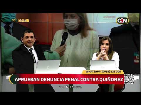 Denuncia Penal contra Sandra Quiñonez: Buzarquis vs Riera