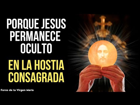 El Misterio de la Eucaristía: ¿Por qué Jesús no se Presenta más Claramente en la Hostia Consagrada?