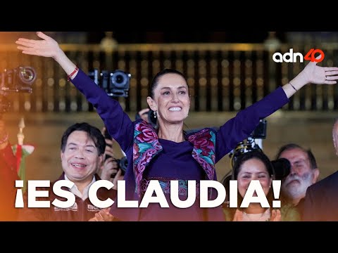 ¡Es Claudia! La virtual ganadora de las elecciones y la primera presidenta de México I República Mx