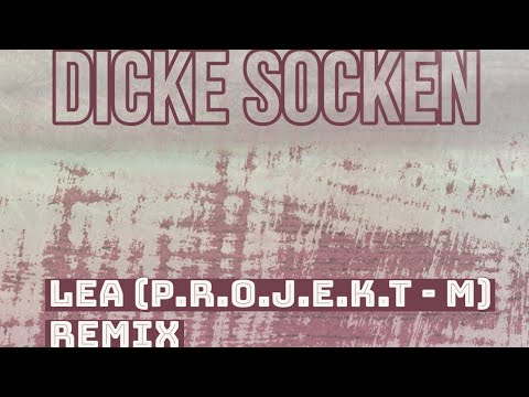 LEA - DICKE SOCKEN (P.R.O.J.E.K.T-M REMIX) #lea#house#remix#dickesocken