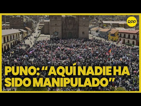 Manifestaciones en Puno: “Que vuelva Castillo al poder no es una demanda que se reclame”
