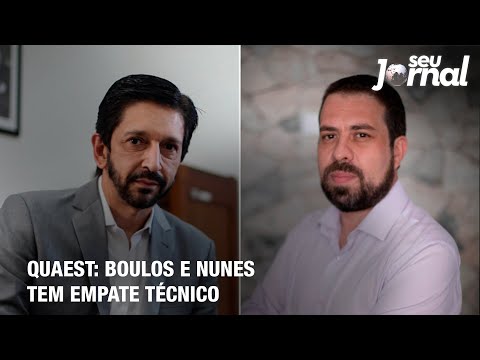 Quaest: Boulos e Nunes tem empate técnico