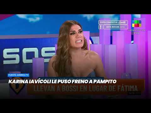 El cruce entre Karina Iavícoli y Pampito- Minuto Argentina