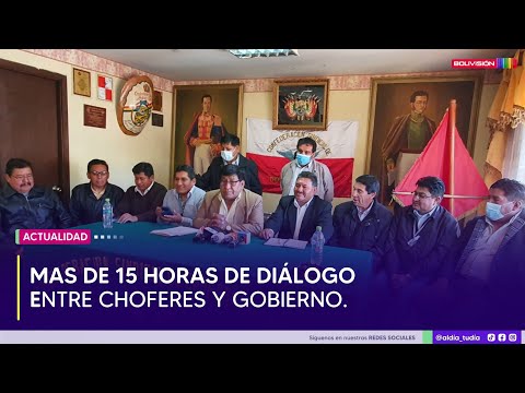 Más de 15 horas de diálogo entre el Gobierno y el transporte pesado