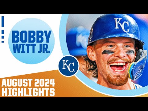 Bobby Witt Jr. August 2024 highlights (Royals continue their SHOCKING season!)