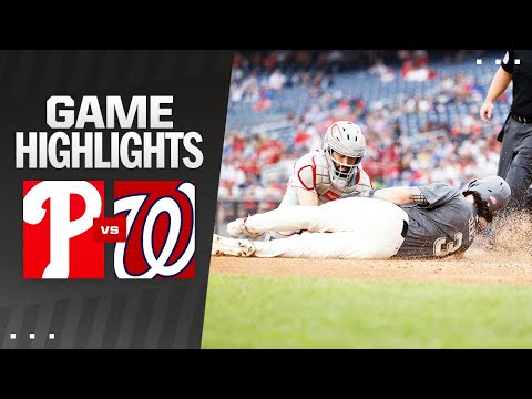 Phillies vs. Nationals Game Highlights (9/29/24) | MLB Highlights