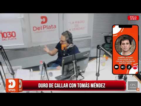 Hay que ponerle un freno a este gobierno con movilizaciones como hoy / Solano en Radio de Plata