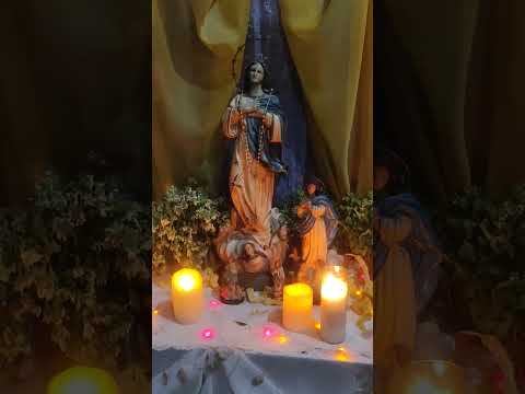 Canto a la Purisima en Nicaragua Virgen Maria Día de la Gritería Parte3