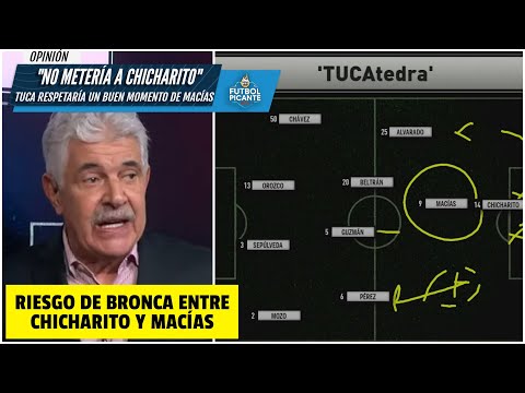 CONTUNDENTE Tuca Ferretti: Chicharito no puede ni entrenar, no tiene chance | Futbol Picante
