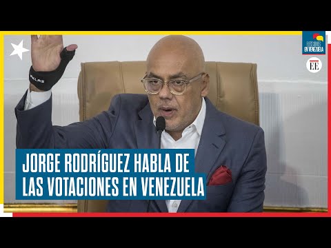 Jorge Rodríguez: “El pueblo habló y esa voz del pueblo debe ser respetada”