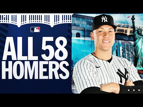 YOUR 2024 MLB HR LEADER: Aaron Judge hit 58 homers for the New York Yankees! (EVERY HOME RUN!)