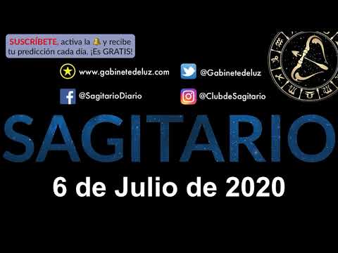Horóscopo Diario - Sagitario - 6 de Julio de 2020