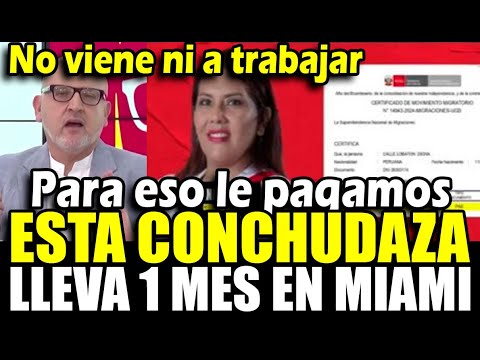 Beto Ortiz revela indignante secreto de Digna Calle: No quiere venir al Perú a trabajar la conchuda