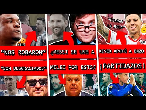 COLOMBIA y CHILE destruyen a ARGENTINA+ MESSI trae SAD a FUTBOL ARGENTINO?+ ENZO sanción+ BOCA RIVER