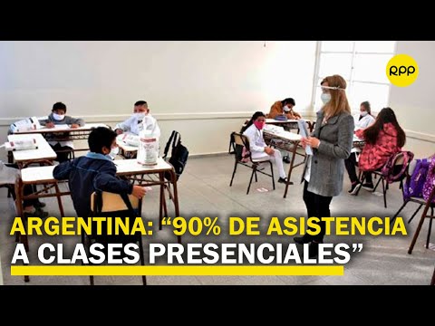 Argentina: “en Buenos Aires, 2117 escuelas han abiertos sus puertas para clases presenciales”