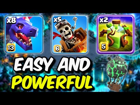 EASY & POWERFUL Air Spam to Dominate Legends in Clash of Clans