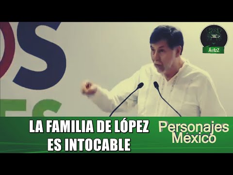 El histriónico Fernández Noroña emplaza a denunciar a la familia de López; pero denuncias ya hay