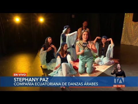 La Compañía Ecuatoriana de Danzas Árabes presenta hoy 16 de febrero su única función