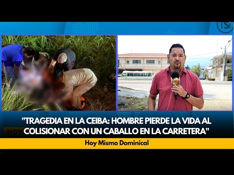 Fallece un hombre tras impactar con un caballo en La Ceiba