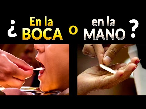 ? Por qué se debe COMULGAR EN LA BOCA - Podcast Salve María Episodio 150