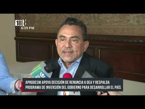 APRODESNI respalda decisión de Nicaragua de denunciar carta de OEA
