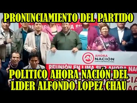 NACE UN NUEVO PARTIDO POLITICO QUE TIENE COMO LIDER AL RECTOR DE LA UNI ALFONSO LOPEZ CHAU..