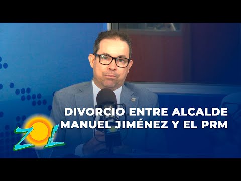 Amado Díaz: Hay una especie de alejamiento y de divorcio entre el alcalde Manuel Jiménez y el PRM