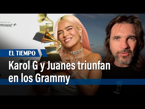 Karol G ganó su primer Grammy, Juanes también triunfó | El Tiempo