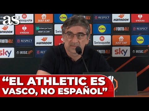 Juric: El ATHLETIC es un equipo VASCO, no un equipo ESPAÑOL | AS ROMA - ATHLETIC de EUROPA LEAGUE